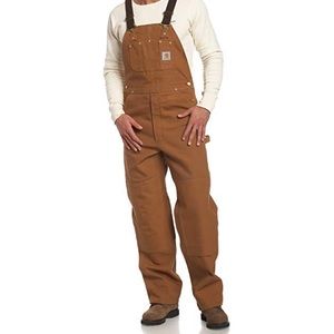 Carhartt Men's Duck Bib Unlined Overall